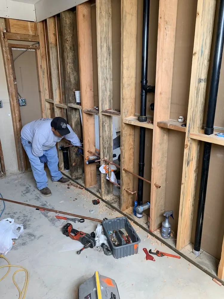 Commercial rough-in plumbing for Gas Line Repair in Barnum Island